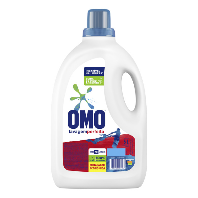 Sabão Líquido Omo Lavagem Perfeita 5l Sabão Líquido Omo Lavagem Perfeita 5l