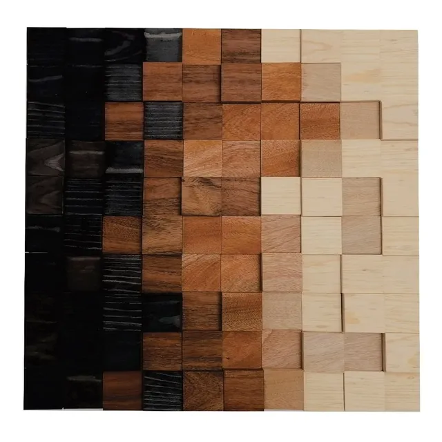 Panel Acústico De Madera Difusor De Sonido