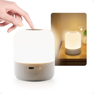 Abajur Quarto Luminária Led De Mesa Criado Mudo Recarregável Abajur Quarto Luminária Led De Mesa Criado Mudo Recarregável