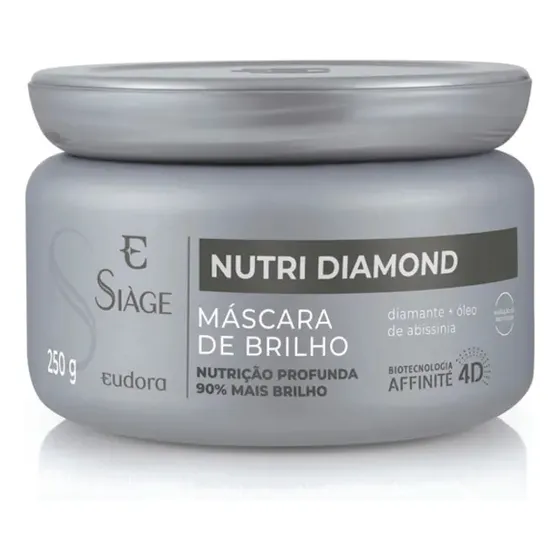 Mascara Capilar Eudora Siage Nutridiamond Nutricion 250g