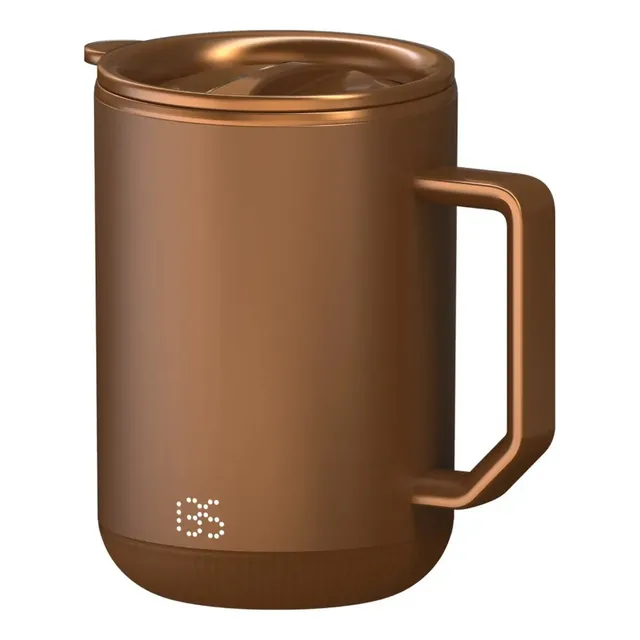 Taza Inteligente Con Control De Temperatura Con Base Y Tapa