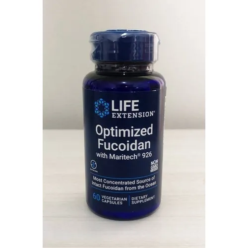 Fucoidan + Maritech 926 Longevity 60 cápsulas, Life Extension, sabor sin sabor