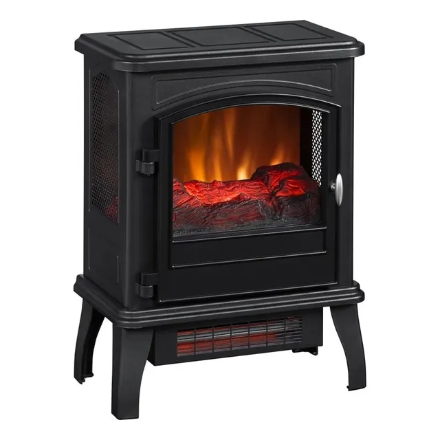 Calentador De Estufa De Chimenea Eléctrica De Cuarzo
