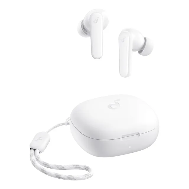 Audífonos Bluetooth Soundcore P20i in Ear Manos Libress, Resistente al Agua, Certificación Hi-Res LDAC, 30 Horas de Calidad de Sonido sin Pérdida, Soporte de Carga Rápida, Bluetooth 5.3, Color Blanco