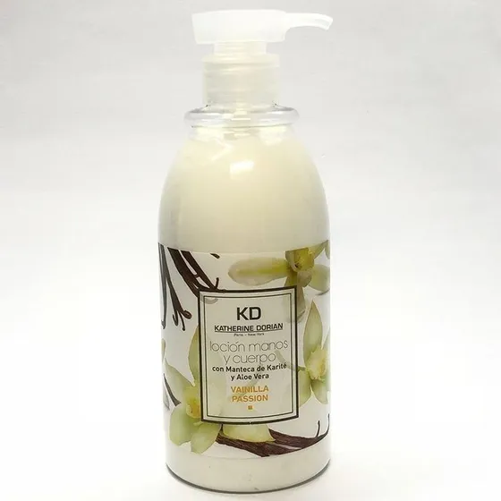 Crema Loción De Manos Y Cuerpo Vanilla Passion 475ml