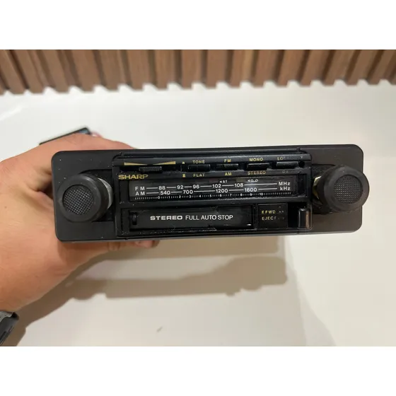 Rádio Toca Fitas Antigo Sharp Rg5901b