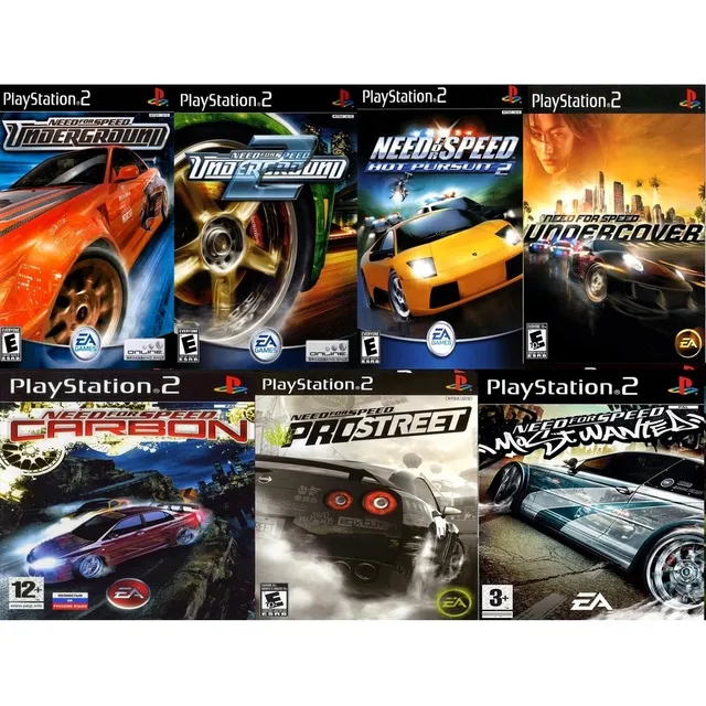 Ps2 - Coleccion Need For Speed