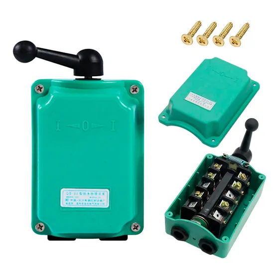 Interruptor Marcha Reversible Motor Torno Taladro Ip64 Plc