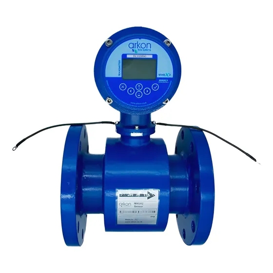 Medidor Electromagnético De 4  Bridado 110volts Arkon Magx2 