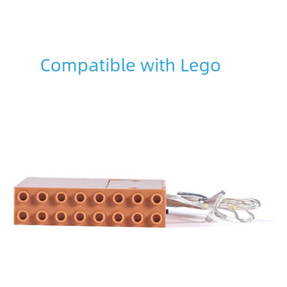 Branco Cremoso - CompatĂvel Com Lego Small Particle Building Branco Cremoso - CompatĂvel Com Lego Small Particle Building