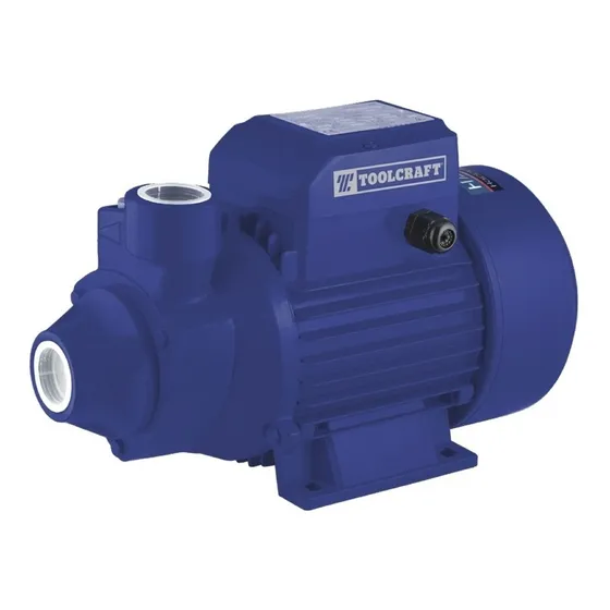 Bomba De Agua Periferica 1/2 Hp Toolcraft Tc2666 Color Azul Frecuencia 60 Hz 110V