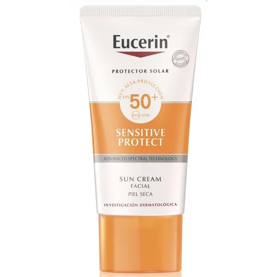 Protector Solar Eucerin Spf 50 Para Piel Sensible
