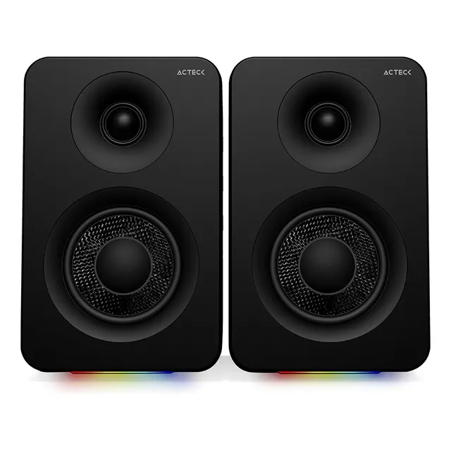 Bocinas Tipo Estudio Dynamic Exact R Bs700 Bt V5.3 50w Rgb Negro