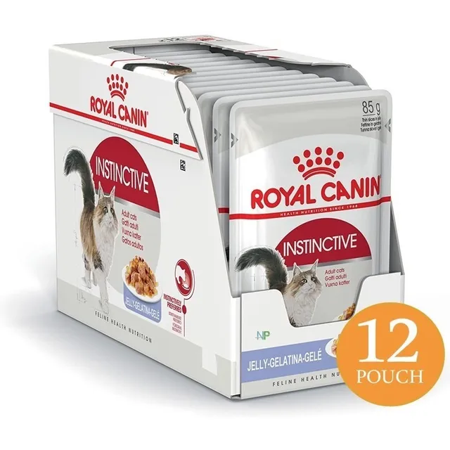 12 X Pouch Royal Canin Gato Adulto Instinctive 85gr. Np