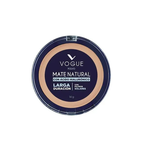 Polvo Compacto Vogue Mate Natural 14g