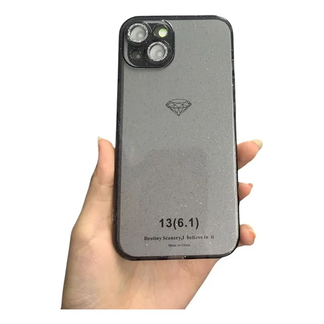 Funda Glitter Cubre Camara  Para iPhone 11 13 14 16 Pro Max