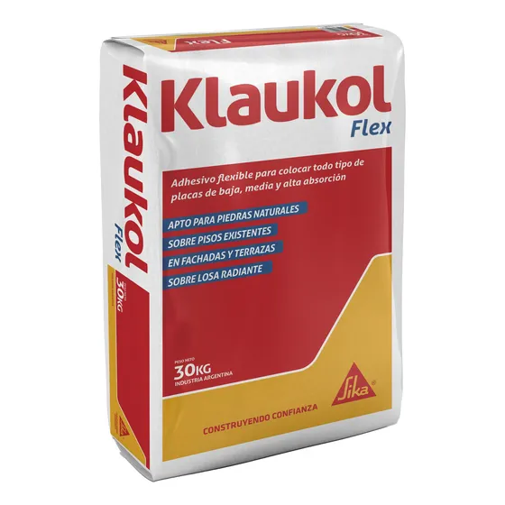 Klaukol Flex Adhesivo Cementicio Impermeable Bolsa 30 Kgs