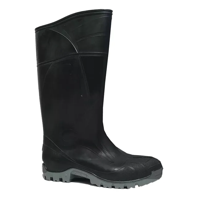 Botas Industriales L39 Negra Lluvia Trabajo Obras