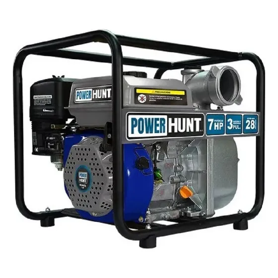 Motobomba Bomba De Agua A Gasolina 3x3 Power Hunt 7hp Riego