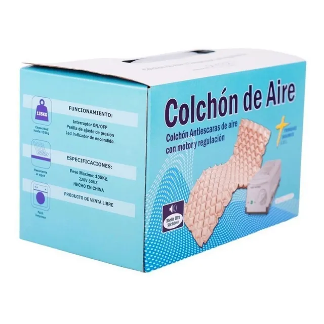 Colchon Antiescaras Con Motor Regulador Trinidad Hasta 135kg