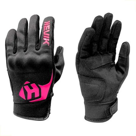 Guante Moto Con Protecciones - Mujer - Negro/rosa Guante Moto Con Protecciones - Mujer - Negro/rosa