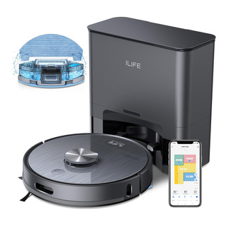 Robot Aspirador Ilife T20s Autovaciante 5000pa Robot Aspirador Ilife T20s Autovaciante 5000pa