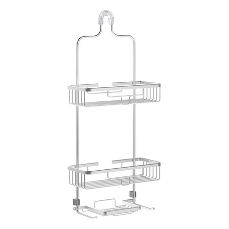 Estante Para Baño Organizador Para Regadera Ducha Acero Inox Níquel Estante Para Baño Organizador Para Regadera Ducha Acero Inox Níquel