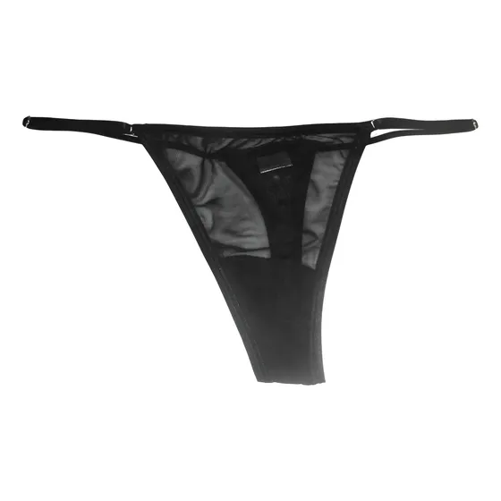 Tanga Talles Grandes - En Microtul - Super Sexy Lenceria Xxl