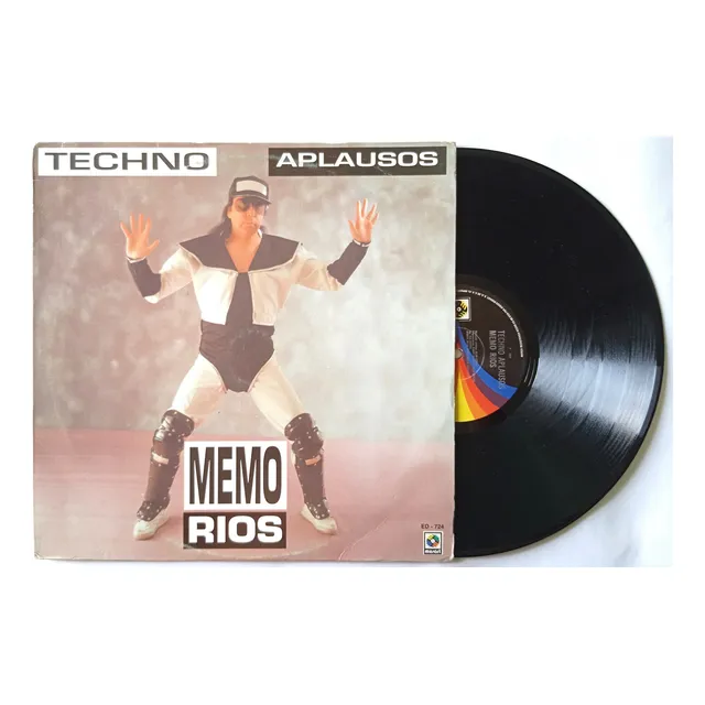 Memo Rios Techno Aplausos Album (techno Industrial) Lp 90`s Edición Limitada