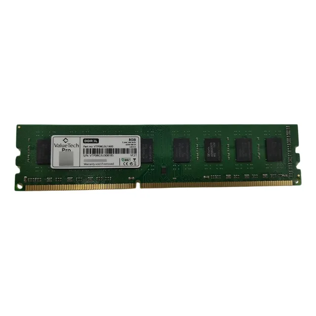 Memoria Ram Pc Uddim Ddr3l 8gb Valuetech 1600mhz Blister