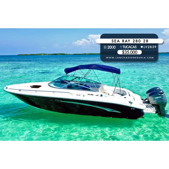 Lancha Sea Ray 280 28 Lv2839