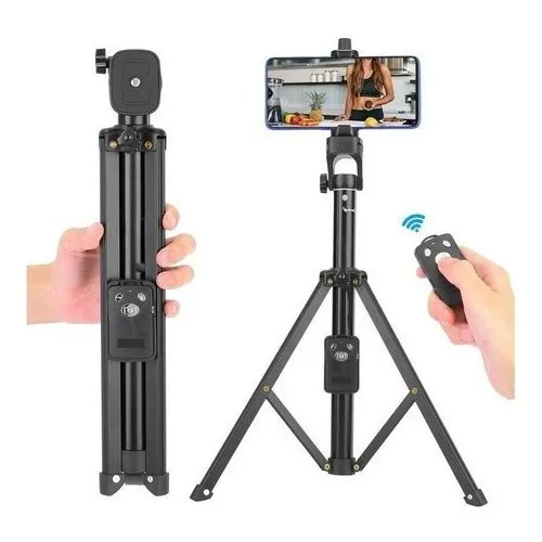 Tripode Celular Bluetooth 2 En 1 Yunteng Vct-1688 De 134cm