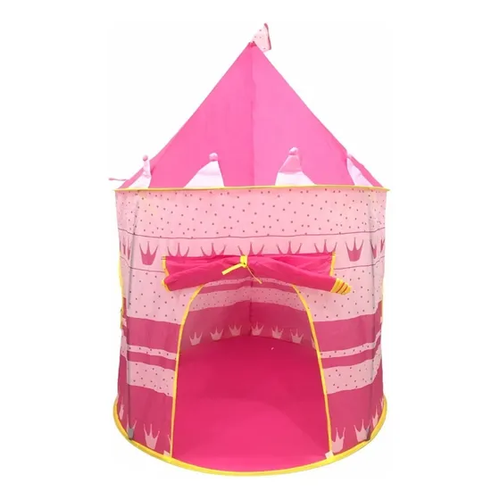 Carpa Castillo Princesa Pricipe Niño Niña Casa Jardin Playa Color Rosado