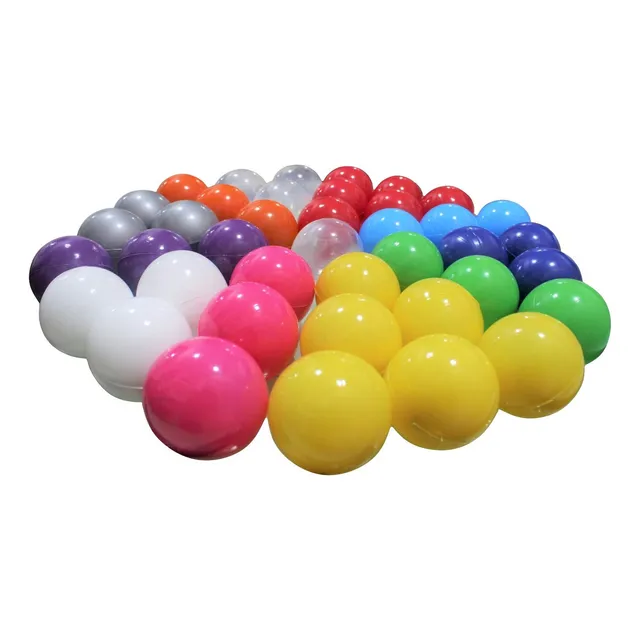 Pelota Alberca Premium -libre De Plomo- 100 Pzas Color Multicolor