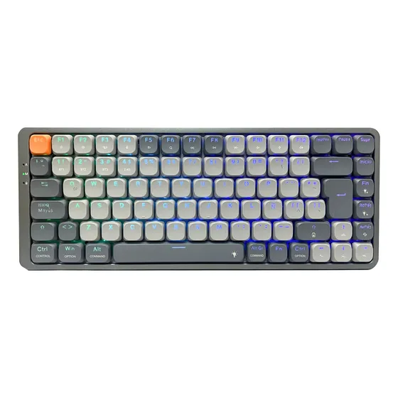 Teclado Gamer Redragon Azure Gris Triple Conectividad Rgb
