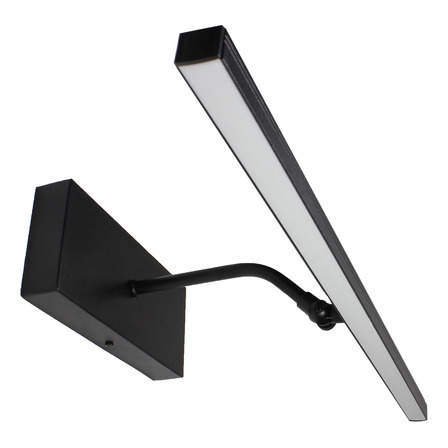 Arandela Quadro Perfil Led 6w 3000k Preto Arandela Quadro Perfil Led 6w 3000k Preto