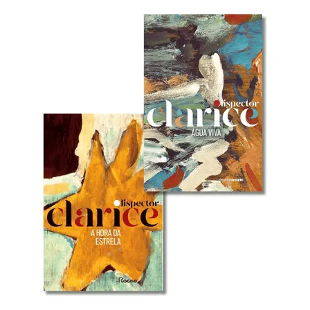Coleção Clarice Lispector: A Hora Da Estrela + Água Viva (edições Comemorativa) Rocco, De Vários Autores., Vol. 1. Editorial Kit De Livros, Capa Mole, Edição 20200101 00:00:00 Em