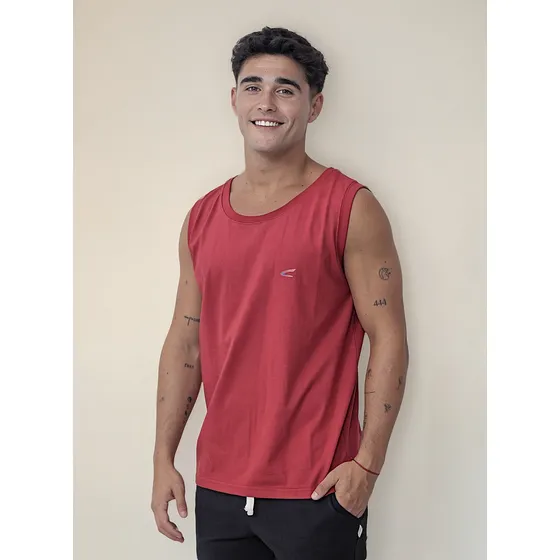 Musculosa Cameron Algodón Deportiva Hombre Sin Manga Cameron