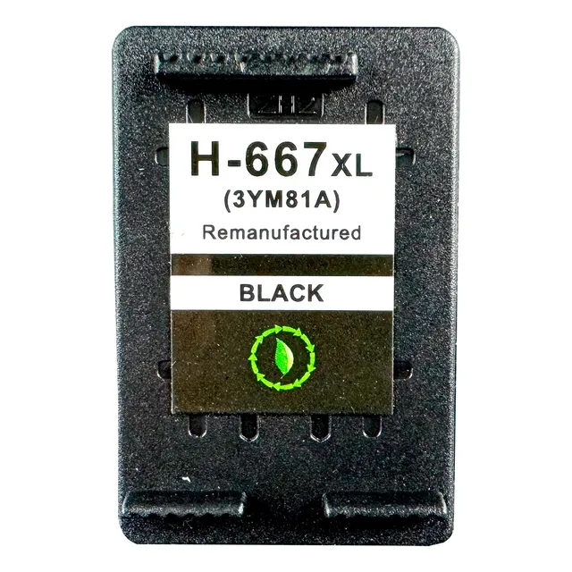 Cartucho De Tinta Compatible Con 667xl Negro