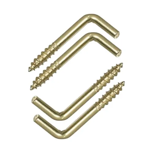 Tornillo Escuadra 3.30 X 1.1/2´´ 100 Unds Aprox (cancamo L)