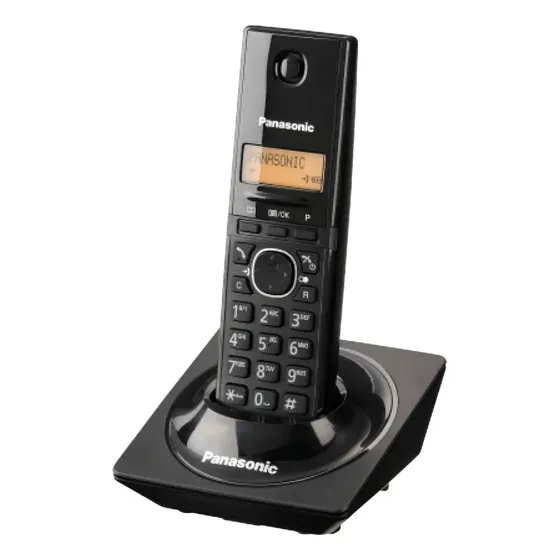 Telefonos Teléfono Inalámbrico De Mesa Panasonic Tg1711 Fama Color Negro | Cuotas sin interés