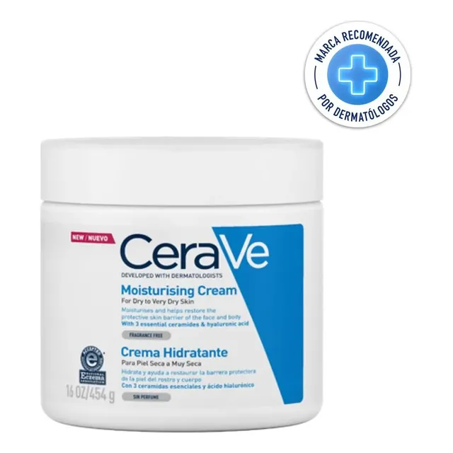 Crema Hidratante CeraVe Piel Seca a Muy Seca 454g