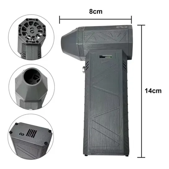 Pistola Soplador Jet Inalámbrico Mini Aspiradora Recargable