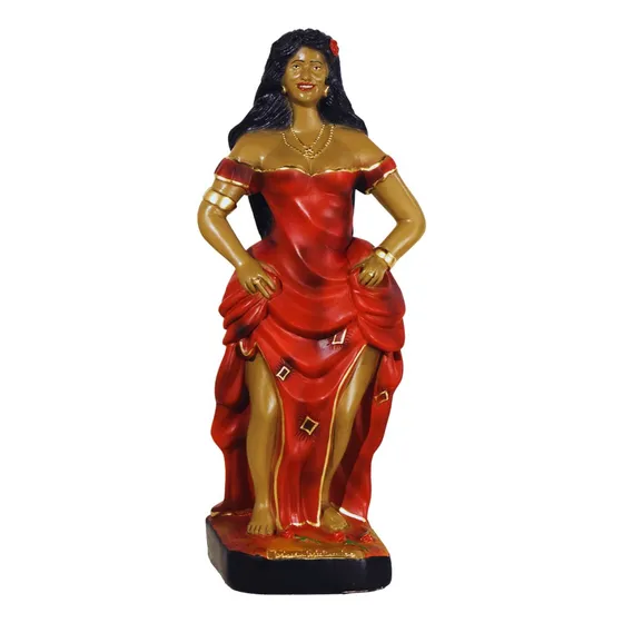 Imagem Pomba Gira Maria Mulambo 20 Cm Gesso Umbamba