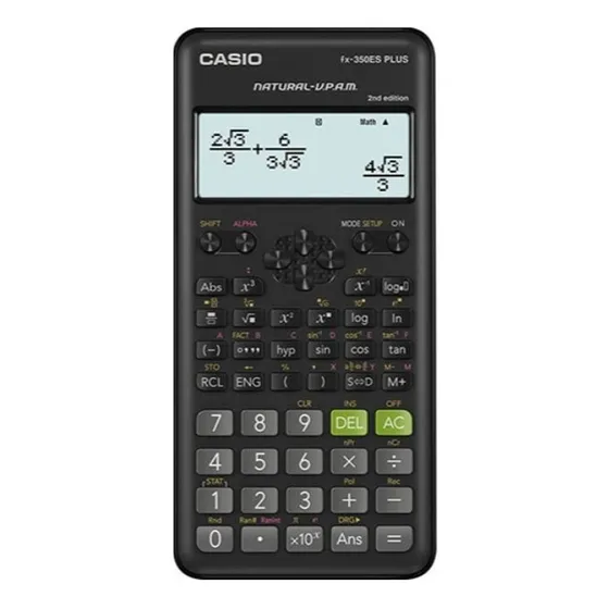 Calculadora Cientifica Casio Fx-350esplus Negro Esplus