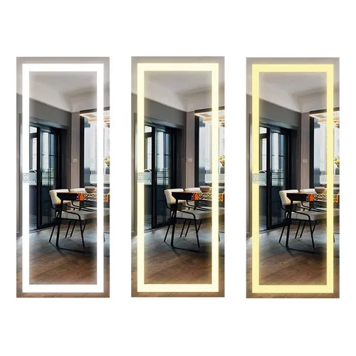 Espejo Full Body Led Touch 120x52 Cm Cuerpo Completo Color Del Marco Led