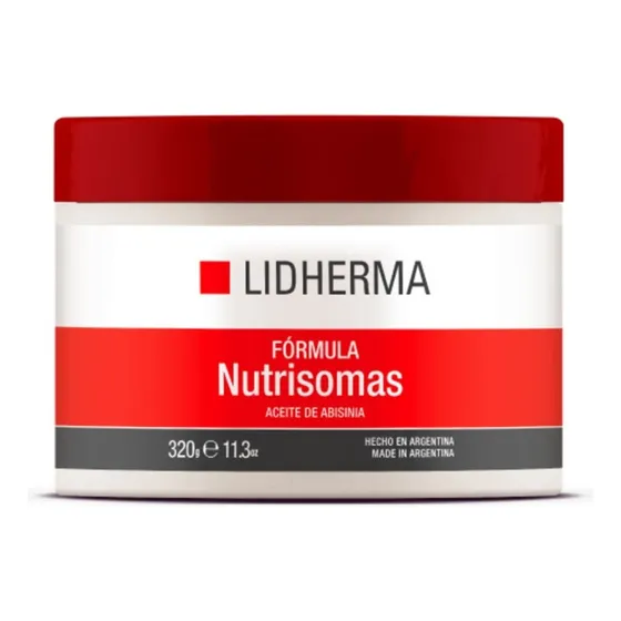 Nutrisomas X 320 Lidherma Crema Nutritiva Facial Hidratante Tipo De Piel Todo Tipo