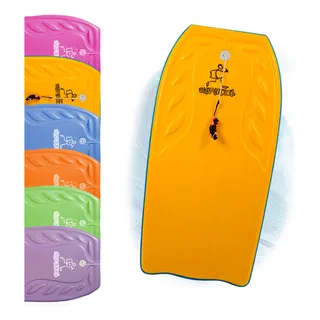 Prancha Surf Bodyboard Grande Praia Piscina C Leash 100x53cm Prancha Surf Bodyboard Grande Praia Piscina C Leash 100x53cm