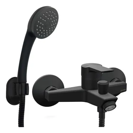 Monomando Llave Grifo Para Ducha Modelo Arezzo Stretto