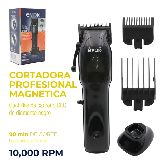 Maquina Afeitar Evok Ev-jm2024 Recargable 90min